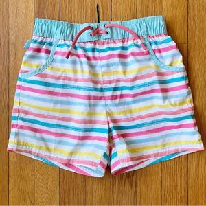 Fat Face (UK) Colorful Striped Bathing Suit Swim Trunks Beach Pool Vacation 10